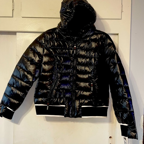Black puffy jacket Guess - Picture 1 of 2